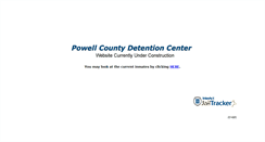 Desktop Screenshot of powellcountydetentioncenter.com